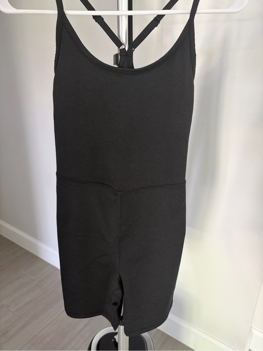 NWT Old Navy CloudComfy Black Athletic Romper XS